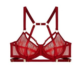Iconic Bordelle Scarlet Red Bra